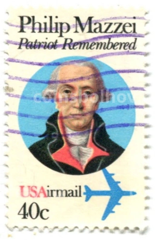 Марка Филипп Маццеи национальный герой США США