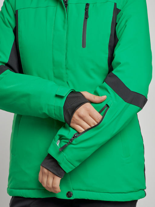 Горнолыжный костюм женский зимний зеленого цвета 03105Z - Chunmai фото 9