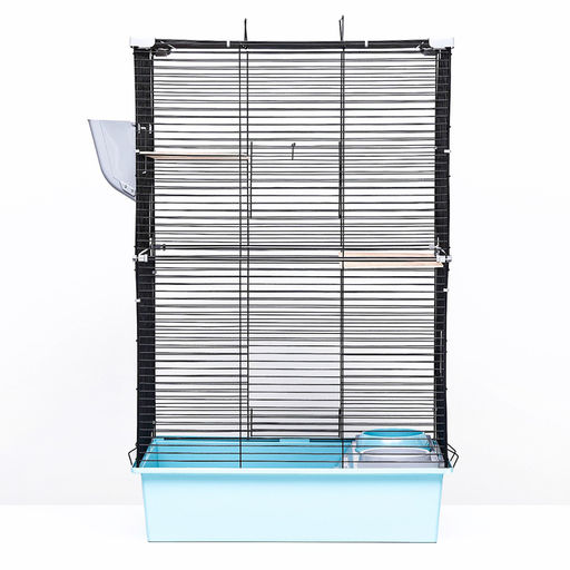 Клетка для шиншиллы Пижон №10, разборная, 58 х 40 х 88, бирюзовая - Simaland фото 12