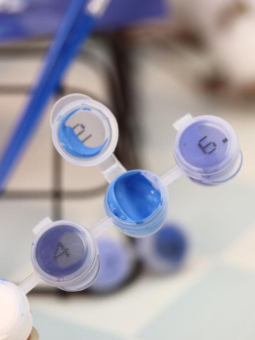 Картина по номерам на подрамнике Draw Me! Moon, (20*20 см)