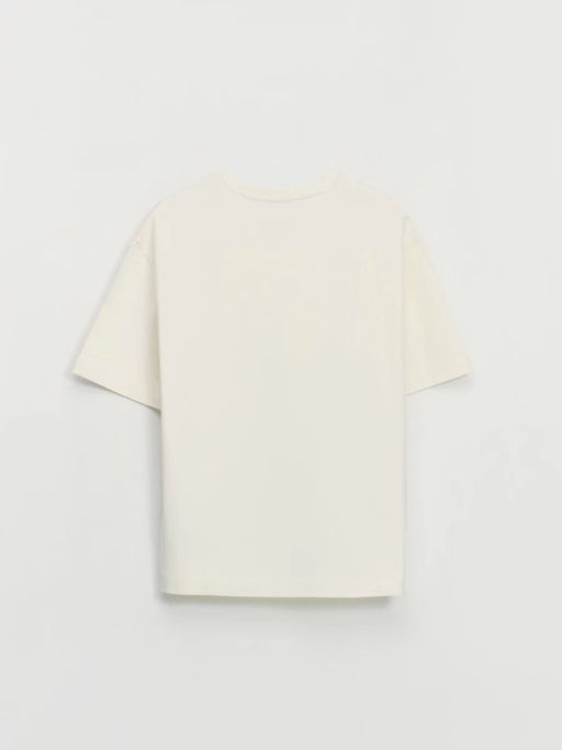 Футболка oversize из 100% хлопка / Zarina  фото 2