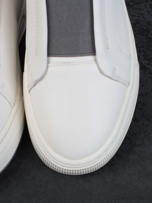 03-6517-BW01 WHITE Полуботинки спортивные мужские (натуральная кожа)