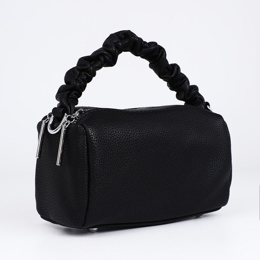 Сумка-багет на молнии, цвет чёрный - Simaland фото 3