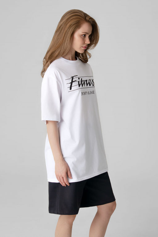 Арт. 3191 Футболка женская 42-48 (4 шт) Цвет:белый - Калинка фото 7