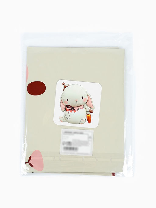 Цена за 2 шт. Воздушный шар фольгированный 35" Кролик, матовый