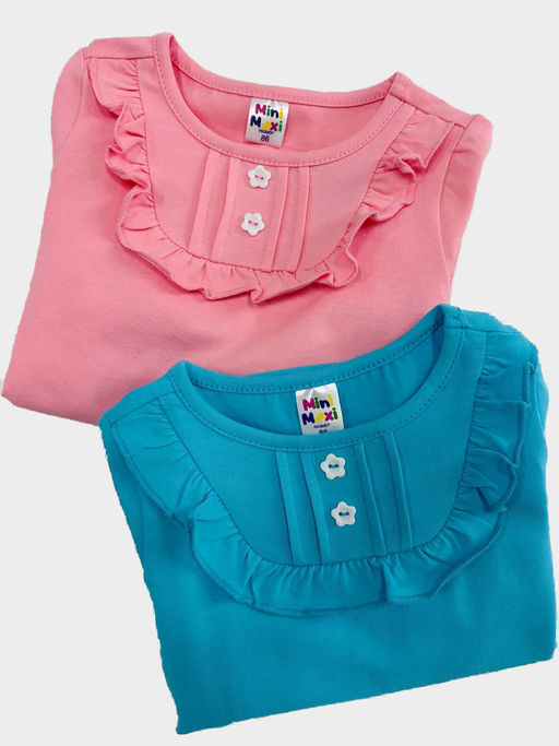 Футболка (лонгслив) UD 1145 розовый - Mini maxi фото 17