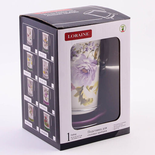 60242 Подставка д/стол/прибор 3пр Очарование доломит LR (х24) - Mayer&boch фото 3