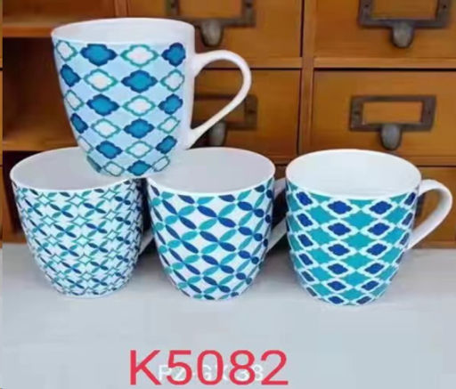 Кружка Орнамент / K5082 /уп 72/ микс 4