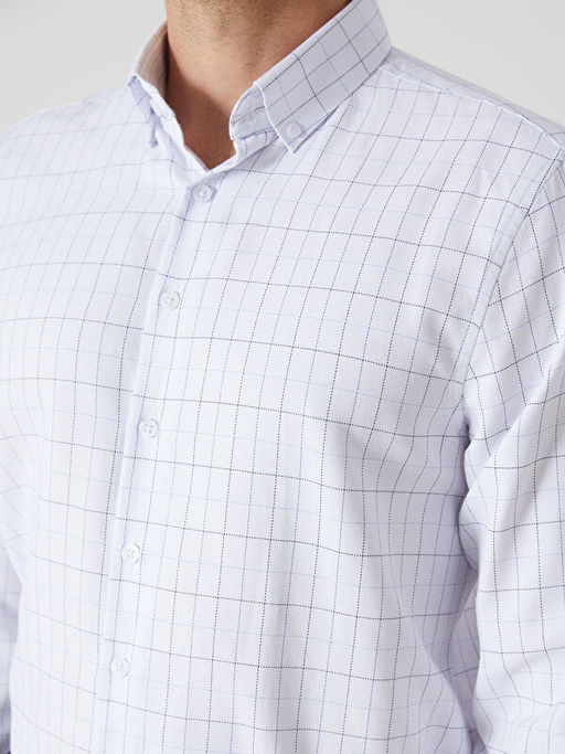 Regular Fit Uzun Kollu Ekose Arm?rl? Erkek G?mlek