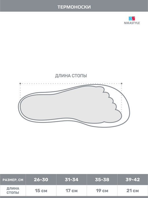 Термоноски 18з13124 брусника