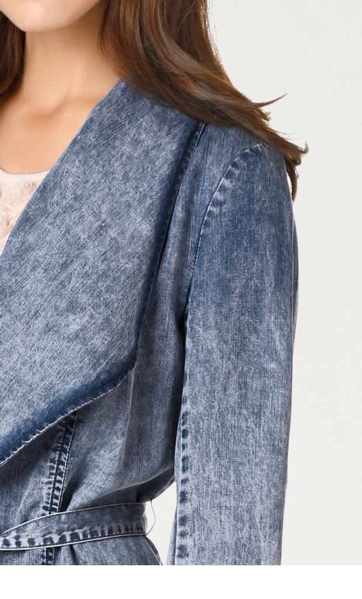 Жакет, синий - Linea tesini фото 5