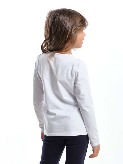 Футболка (лонгслив)	 UD 3230 белый - Mini maxi фото 6