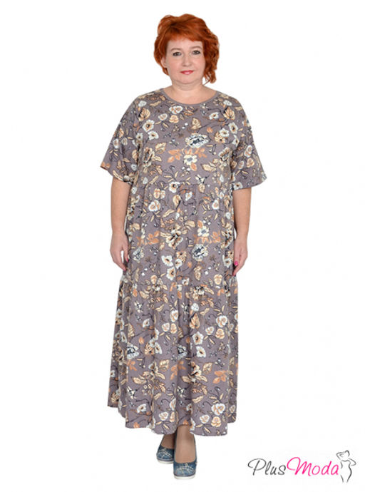 Платье Модель №1221 размеры 44-84 - Plusmoda фото 9