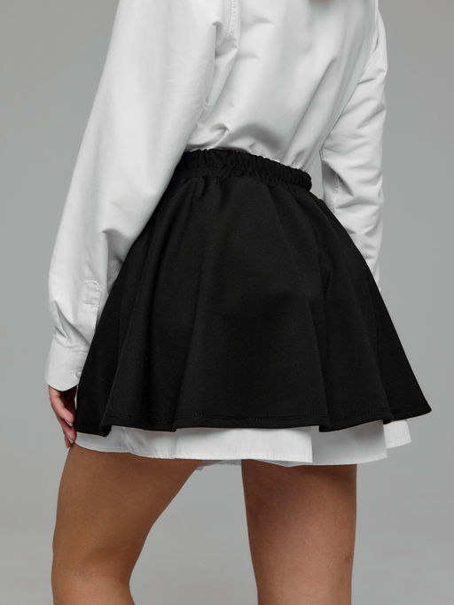 Юбка-Шорты синий