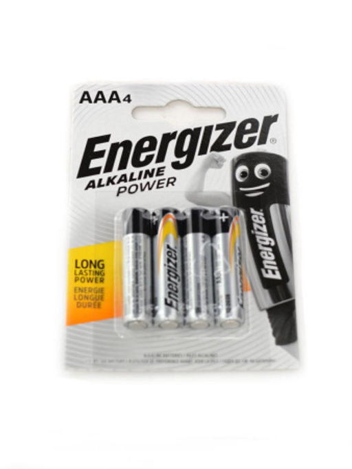 Батарейка Energizer Alkaline Power LR03 BL-1 /уп 48/мизинчиковая