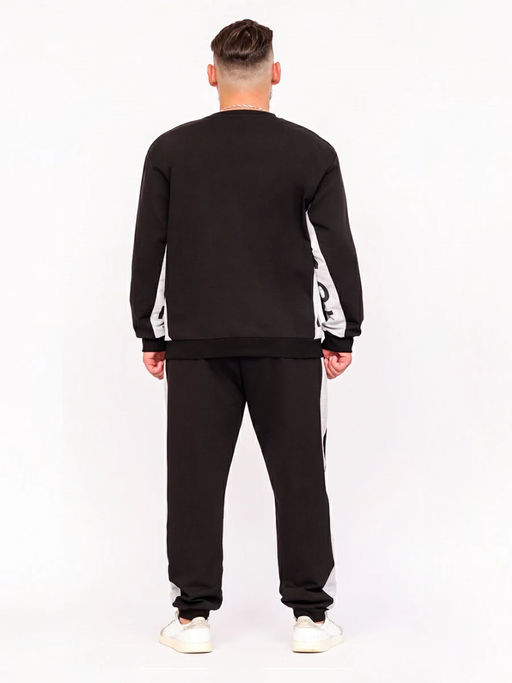 CRB wear/FWXM 90030-22 Комплект мужской (джемпер, брюки),черный/Ex.Cherubino фото 4