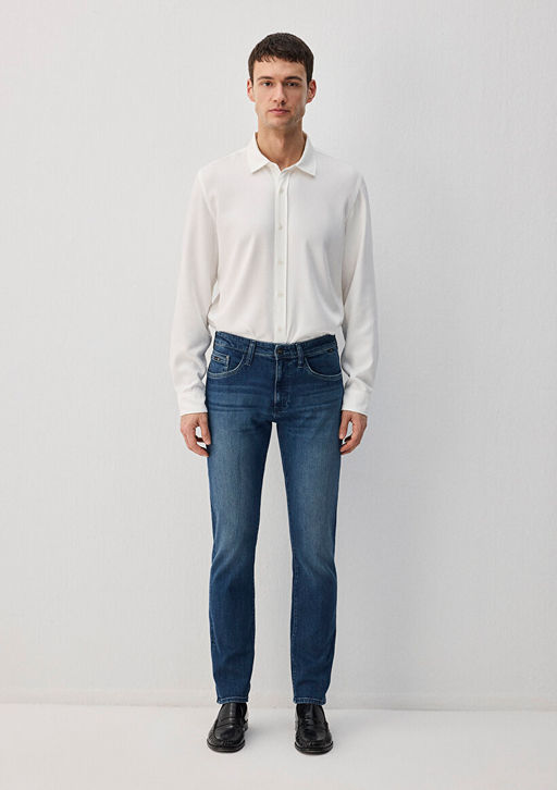 Marcus Lux Black Indigo Mavisi Jean Pantolon  фото 4