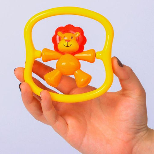 Погремушка Львенок, цвет МИКС - Крошка я фото 7