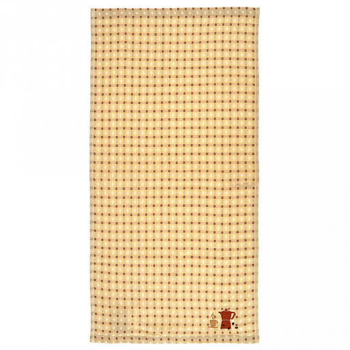 Полотенце кухонное "Кофе" 34х78см, лен+махра, 100% хлопок, цвета микс, Bolangde (Китай)