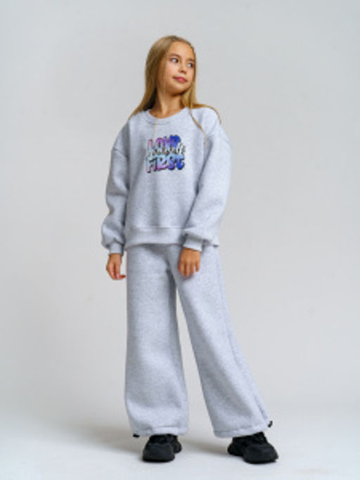 983Д Костюм детский "Серый/меланж"