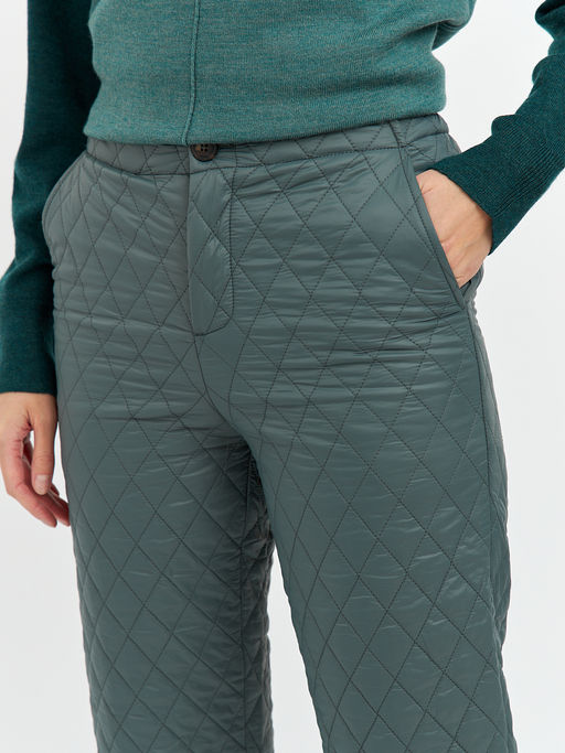 брюки женские стеганые укороченные - Glenfield фото 4