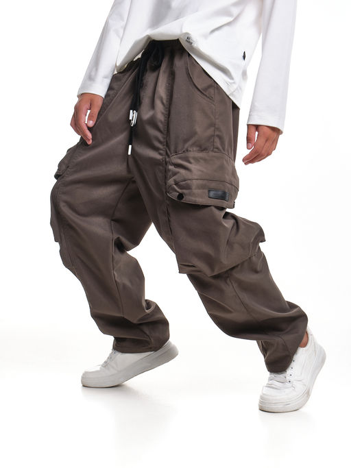 Брюки карго 33-91232 черный - Mini maxi фото 24