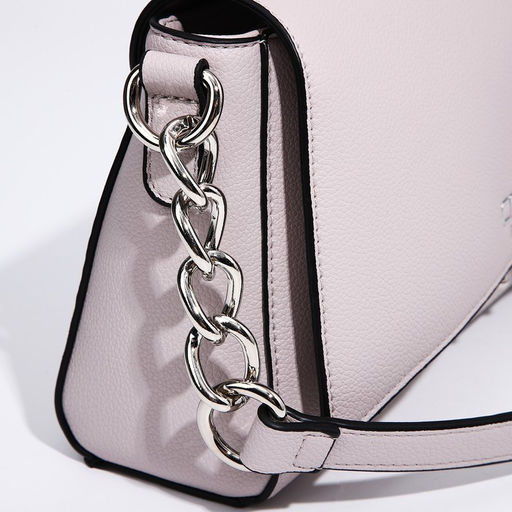 Сумка-мессенджер на магнитах, цвет серо-сиреневый - Simaland фото 5