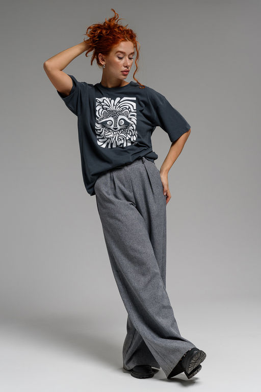 8506/1 Футболка женская оверсайз - Натали фото 52