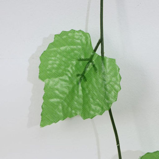 Цена за 12 шт. Лиана искусственная «Лист березы», 2.2 м, (фасовка 12 шт.)