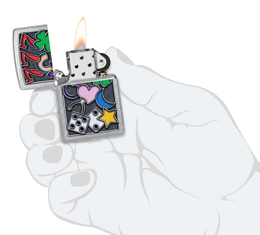 Зажигалка ZIPPO Талисманы удачи | All Luck 48682  фото 5