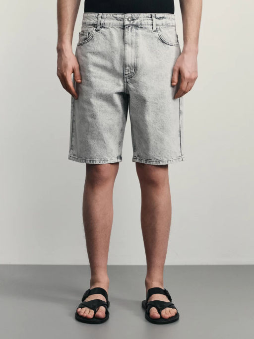 шорты джинсовые мужские / Zarina  фото 3