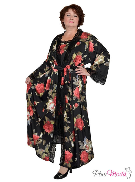 Халат Модель №751 размеры 44-84 - Plusmoda фото 4