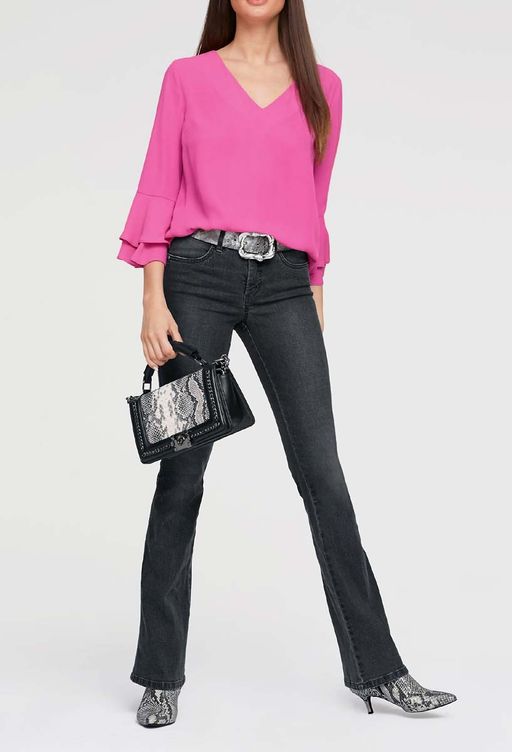 Блузка, малиновая - Linea tesini фото 3