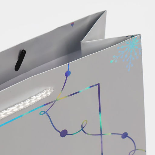 Пакет голографический вертикальный Волшебство, 26 32 9 см - Дарите счастье фото 5