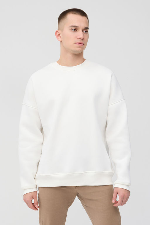 Джемпер, свитшот из мягкого футера с начёсом - Solo mio фото 3