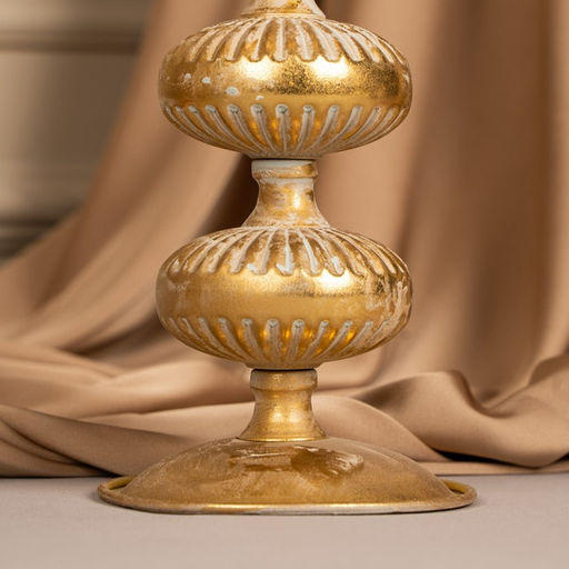 Подсвечник металл «Ярусы» для одной свечи 16×16×25 см