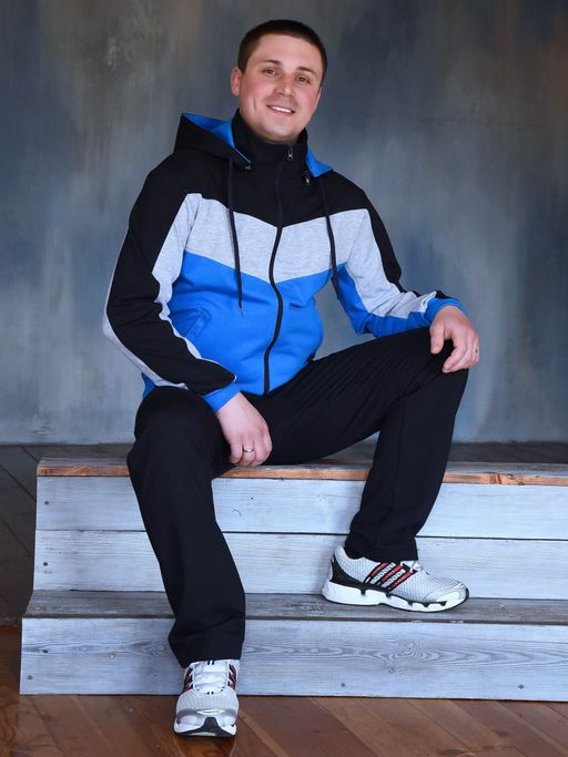 Мужской Спортивный костюм ГХМ-5 от Спортсоло - Sportsolo фото 4