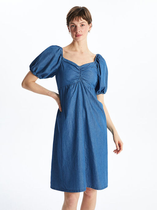 D?z B?zg?l? Kad?n Jean Elbise