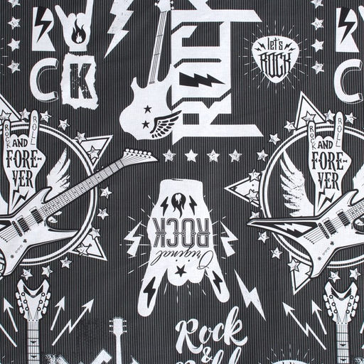 Постельное бельё Этель 2 сп Rock&Roll 175*215 см, 200*220 см, 70*70 см -2 шт,100% хл, бязь 125 г/м2  фото 5