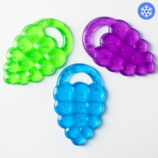 Прорезыватель охлаждающий Виноградик, цвет МИКС, Крошка Я  фото 3