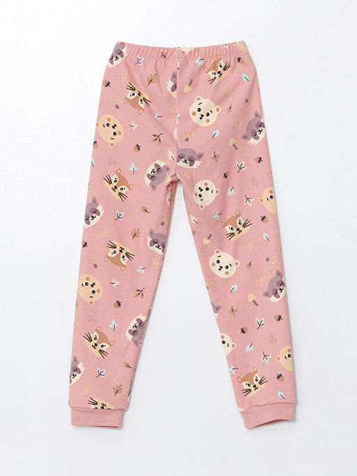 Beli Lastikli Polar K?z ?ocuk Pijama Alt