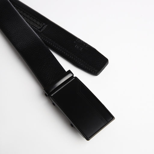 Ремень мужской, ширина 3,5 см, автомат, цвет чёрный - Simaland фото 2