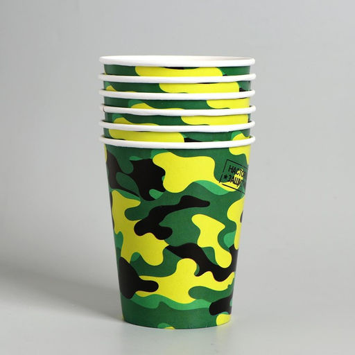 Набор бумажной посуды Хаки - Страна карнавалия фото 4