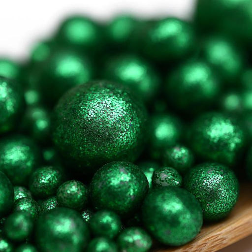 Посыпка кондитерская с глиттером Блеск Зеленый 50 г - Simaland фото 3