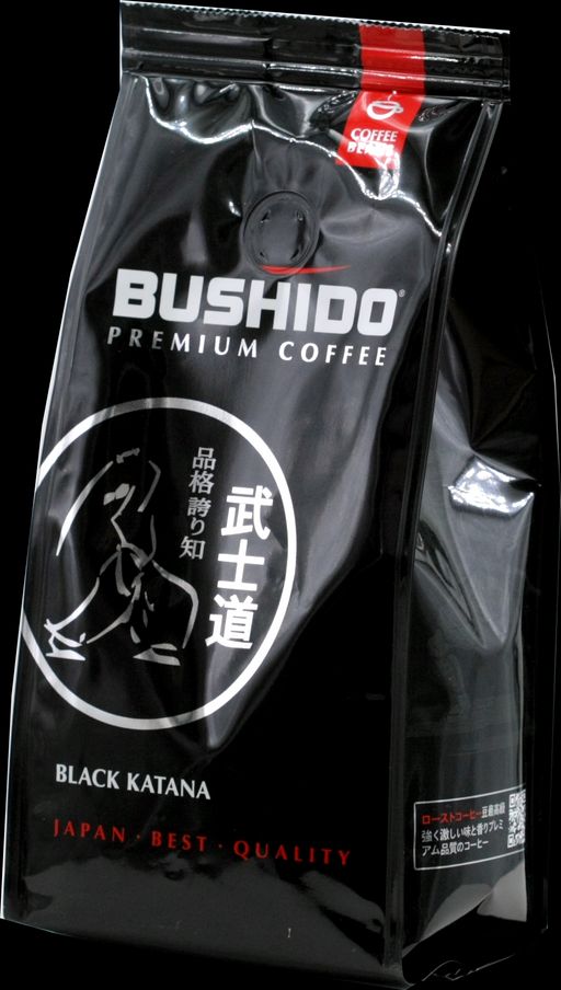 BUSHIDO. Black Katana (зерновой) 227 гр. мягкая упаковка