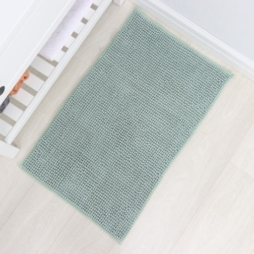 Коврик для дома LaDо́m, букли, плотность 1000 г, 50×80 см, мятный
