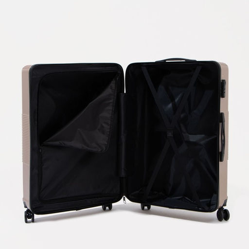 Чемодан большой 28 кодовый замок, цвет золото - Simaland фото 9