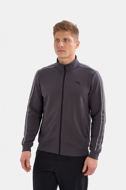Олимпийка Серый TRN ESSENTIAL Knit Track Top - Anta фото 2