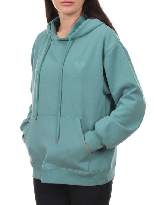 A11 TURQUOISE Худи женское (85% хлопок, 15% полиэстер) - Fashion фото 5