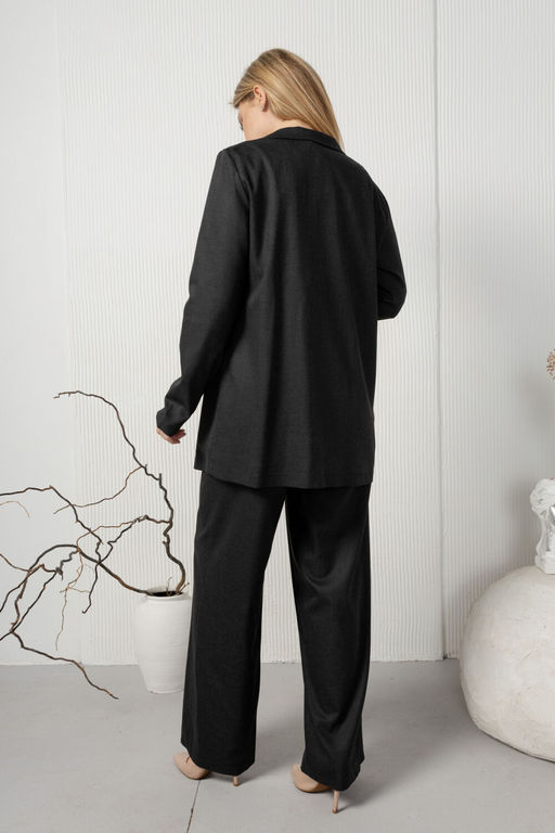 Жакет AMORI 2173 графит текстурный  фото 2